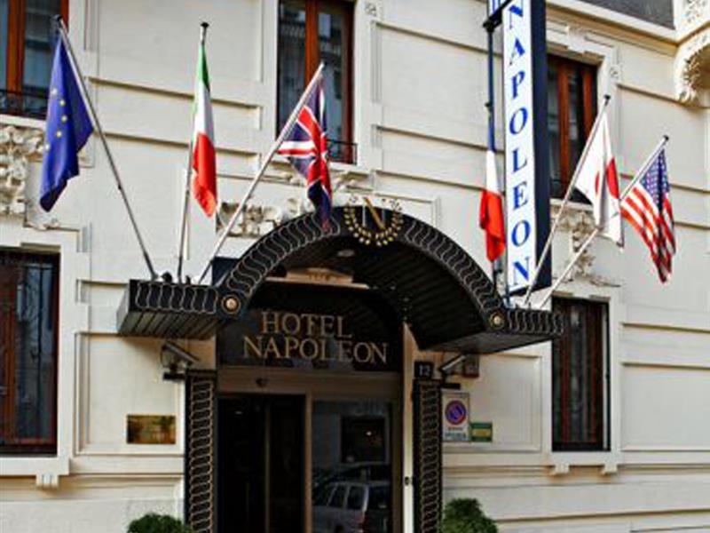 Lhp Hotel Napoleon Milánó Kültér fotó