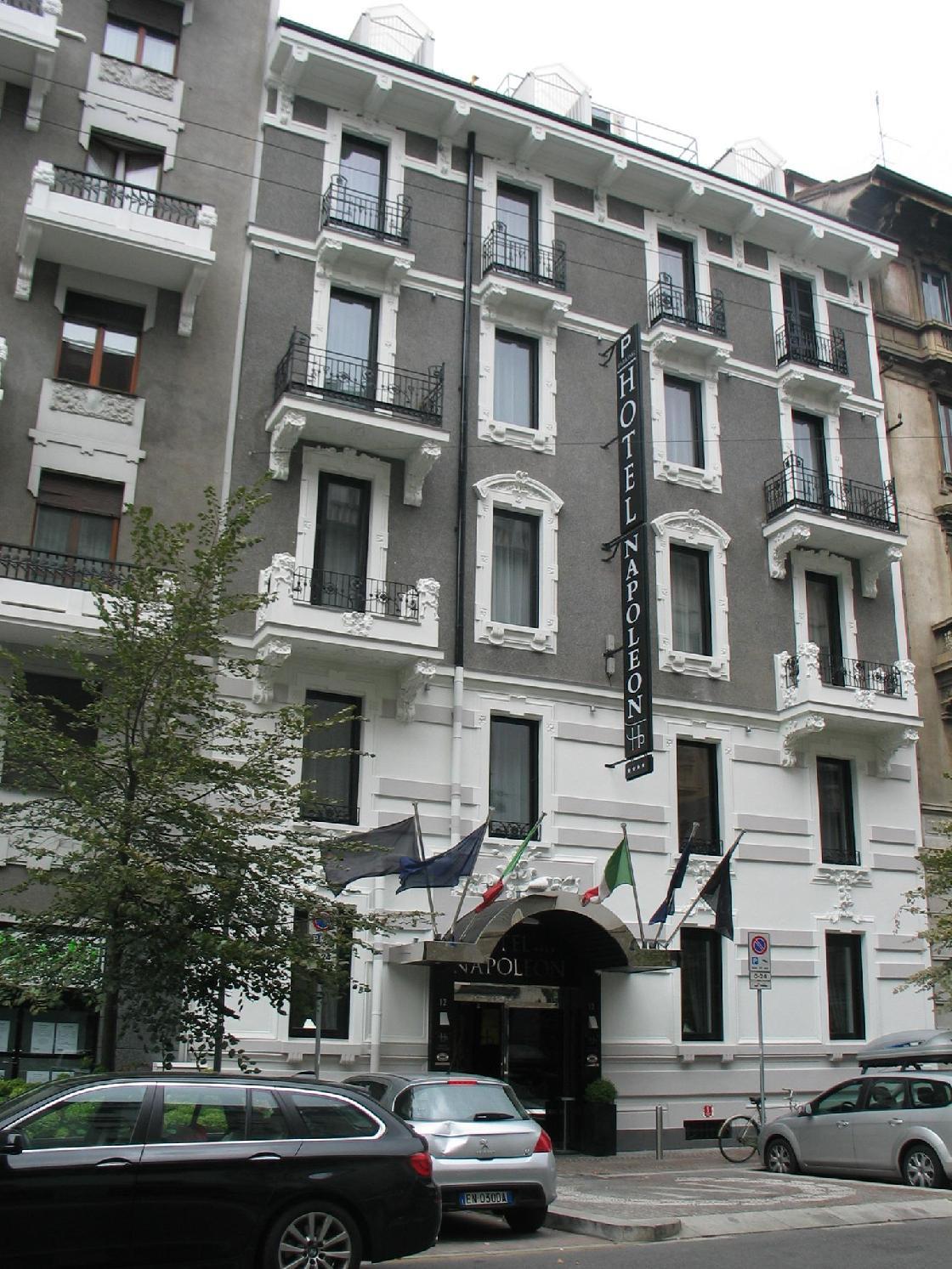 Lhp Hotel Napoleon Milánó Kültér fotó